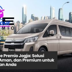 Sewa Hiace Premio Jogja, Rental Hiace Mewah Jogja, Transportasi Rombongan Jogja, Hiace Premio Interior Nyaman, Sewa Mobil Wisata Jogja