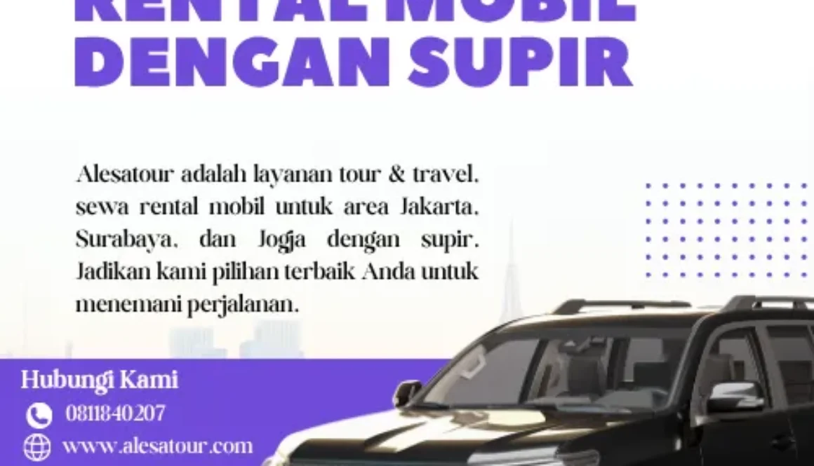Rental Mobil dengan Supir