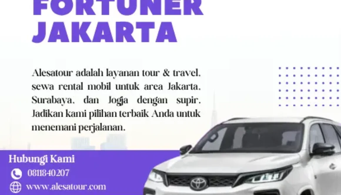 Sewa Mobil Fortuner Jakarta