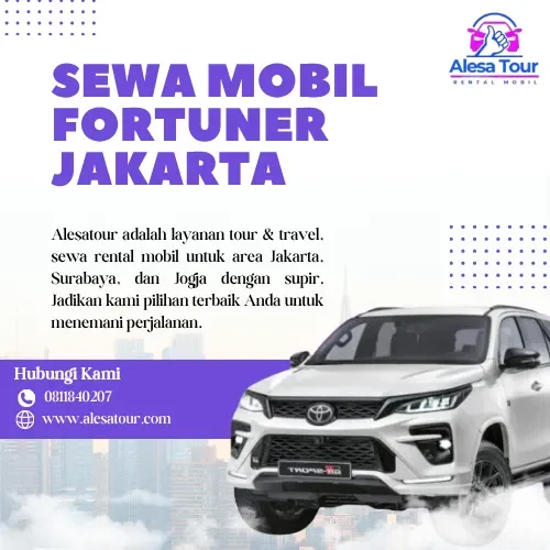 Sewa Mobil Fortuner Jakarta